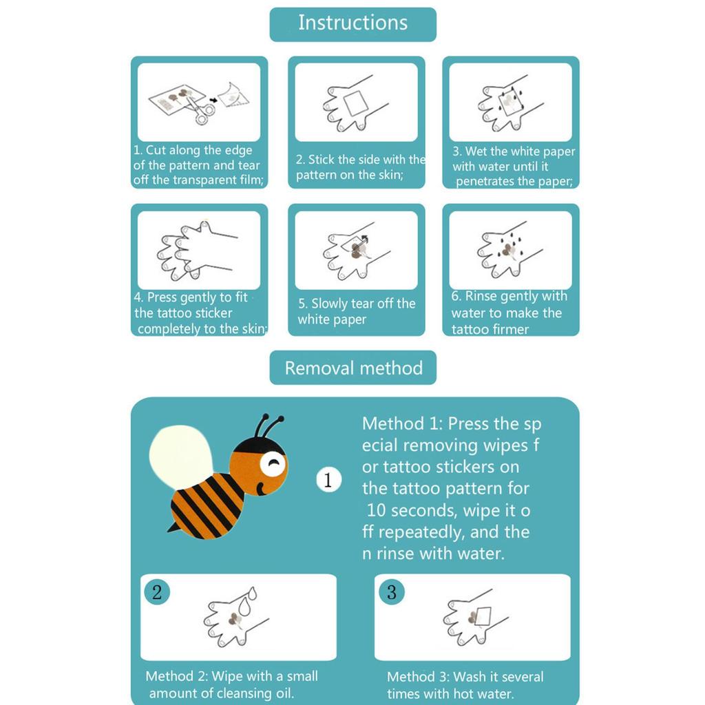 Tattoo Stickers Luminous Child Kid Temporary Fake Tattoos Glow Paste On Face Arm Leg for Children Body Art Unicorn Sticker Toy