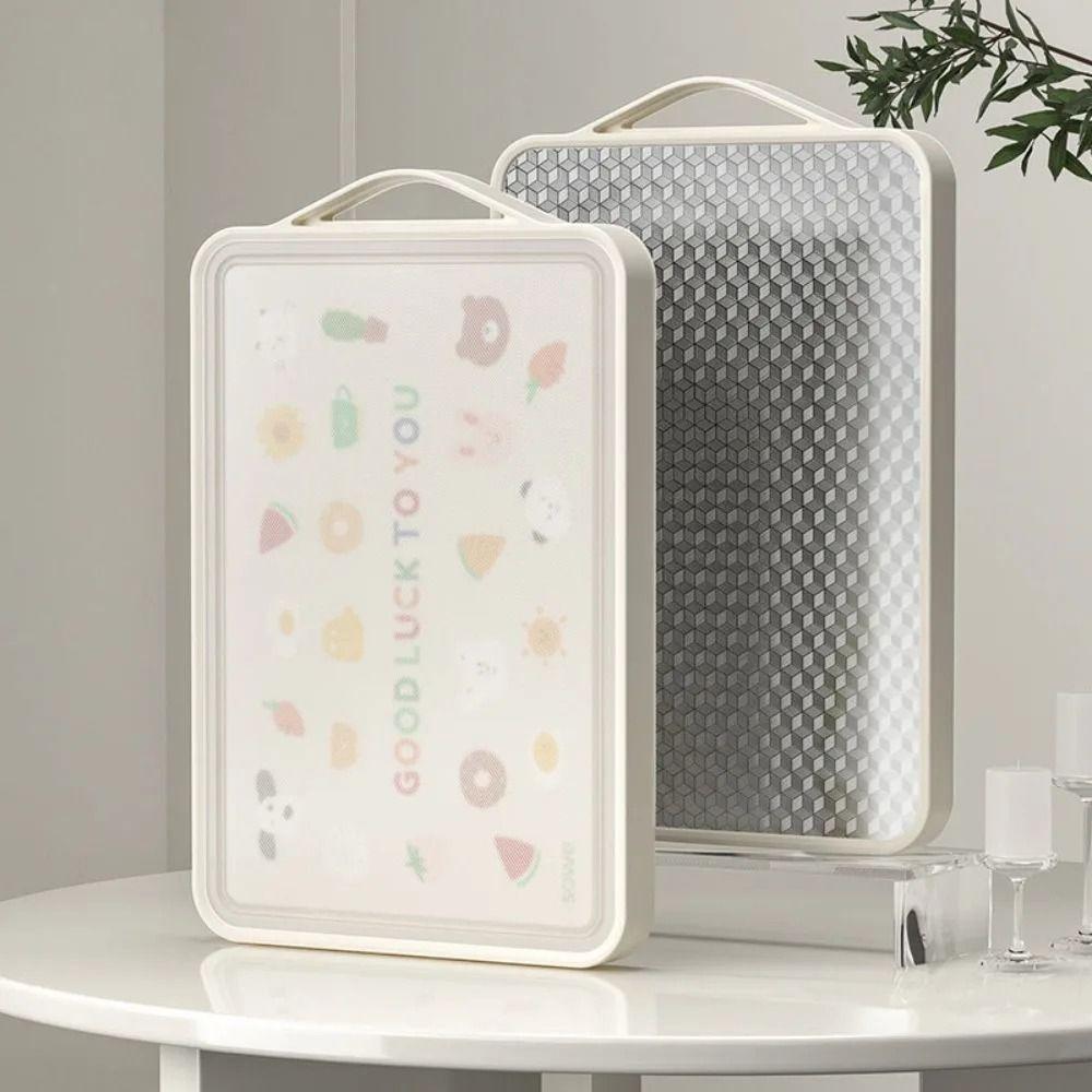 Non-sticky Antibacterial Chopping Board Anti-Mold Stainless Steel Cutting Board  Daily Cooking