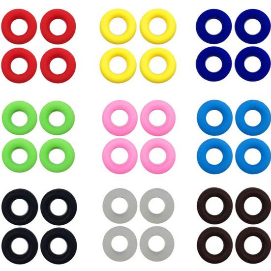 10 Pair Round Sports Anti-slip Soft Silicone Comfort Glasses Retainers Ear Hook
