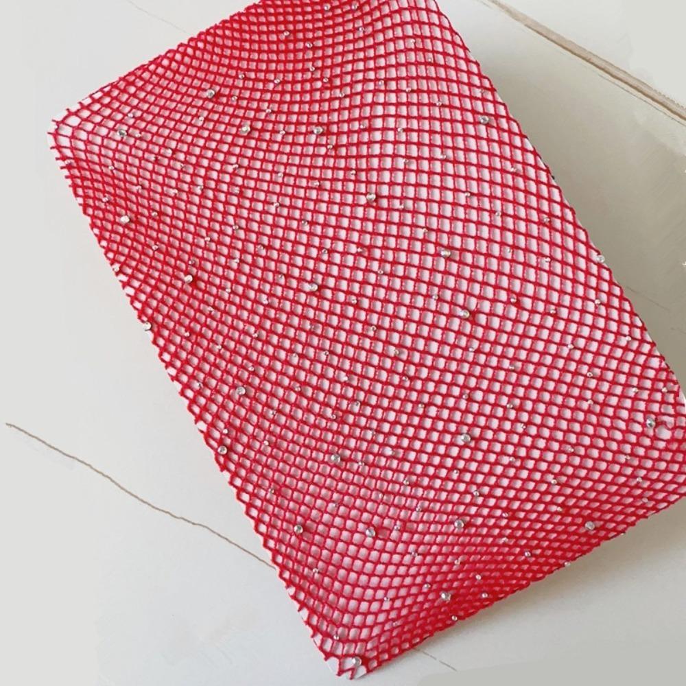 Trendy Shiny Fishnet Tights Small Mesh Glitter Pantyhose Hot-drilled Thin Stockings Women Girl