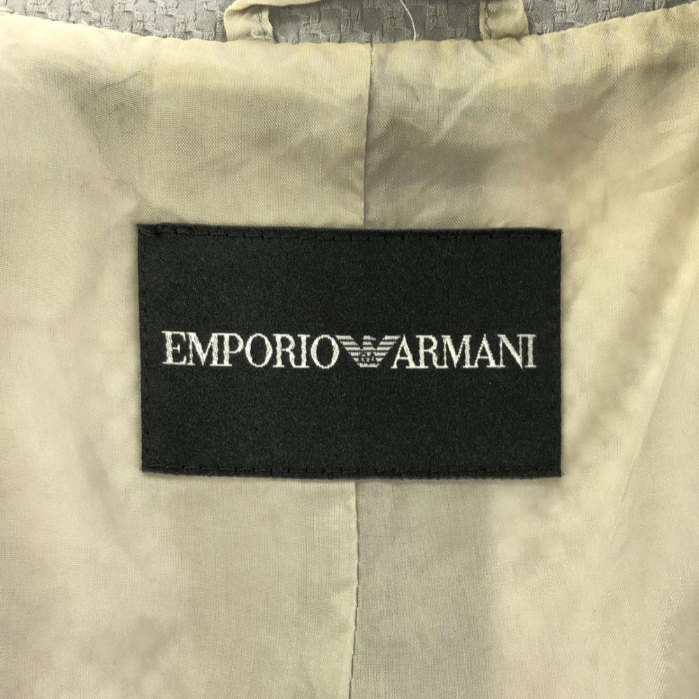 Emporio Armani made in Italy tailored jacket 40 Gray Women Used