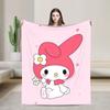 Melody  Super Warm Blanket  Students Plush Bedding Throws Graphic Home Decor Flannel Bedspread Sofa Bed Cover