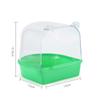 Removable Bath Box Bathing Basin Bird Cage Accessories Supplies For Small Birds Parrots