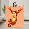 Tigger Winnie Puuh Decken Fleece Vintage Warme Überwurfdecken für Zuhause Restaurant Winter