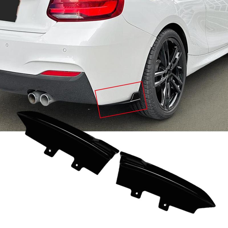 Rear Bumper Diffuser Splitter Canard Spoiler for BMW 2 Series F22 F23 M Sport 2015 2016 2017 2018  Car Accessories