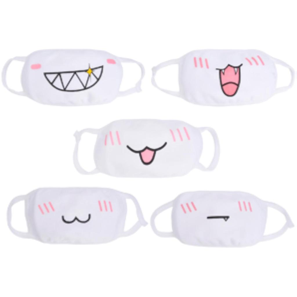 1PCS Funny Animals Mask Cartoon Aniaml Face Mask Cute Mask Reusable for Women