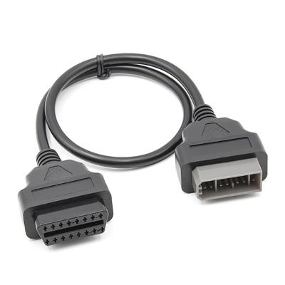 14Pin To 16PIN OBD1 OBD2 Cable OBDII Diagnostics ScannerExtension Adapters 14PIN To 16Pin Extension Cable