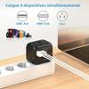 Universal Travel Adapter Plug, 220v To 5v Fast Charging Power Plug, Socket Converter for Europe US UK Asia, Portable Charger