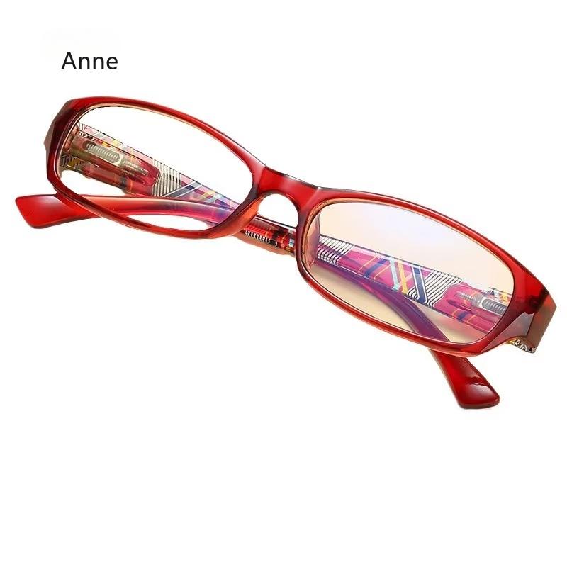 Anti Blue Light Reading Glasses Women Retro Presbyopic Glasses Pattern Eyeglasses Diopter +1.0 +1.5 +2.0 +2.5 +3.0 +3.5+4.0