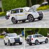 1/32 MITSUBISHI PAJERO Alloy Toy SUV Car Simulation Model Diecast Rubber Opony 6 Drzwi Can Opened Toy Vehicle Prezenty dla Dzieci