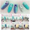 Nail Art Sponge Brush Double Headed Nail Art Brush Acrylic Nail Gradient Shading Pen Nail Powder