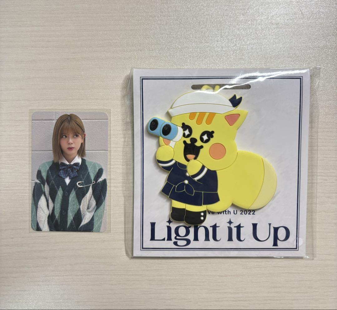 

[USED] NiziU Riku trading card name tag