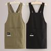 Lightweight Water-Repellent Kitchen Apron: Anti-Stain Waist Apron for Cooking, Catering, and Custom Workwear