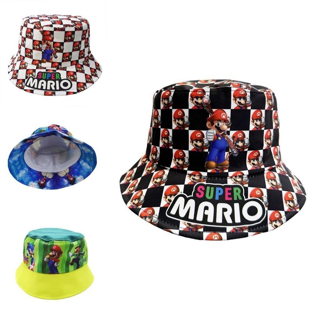 Super Mario Printed Fisherman Hat For Men And Women