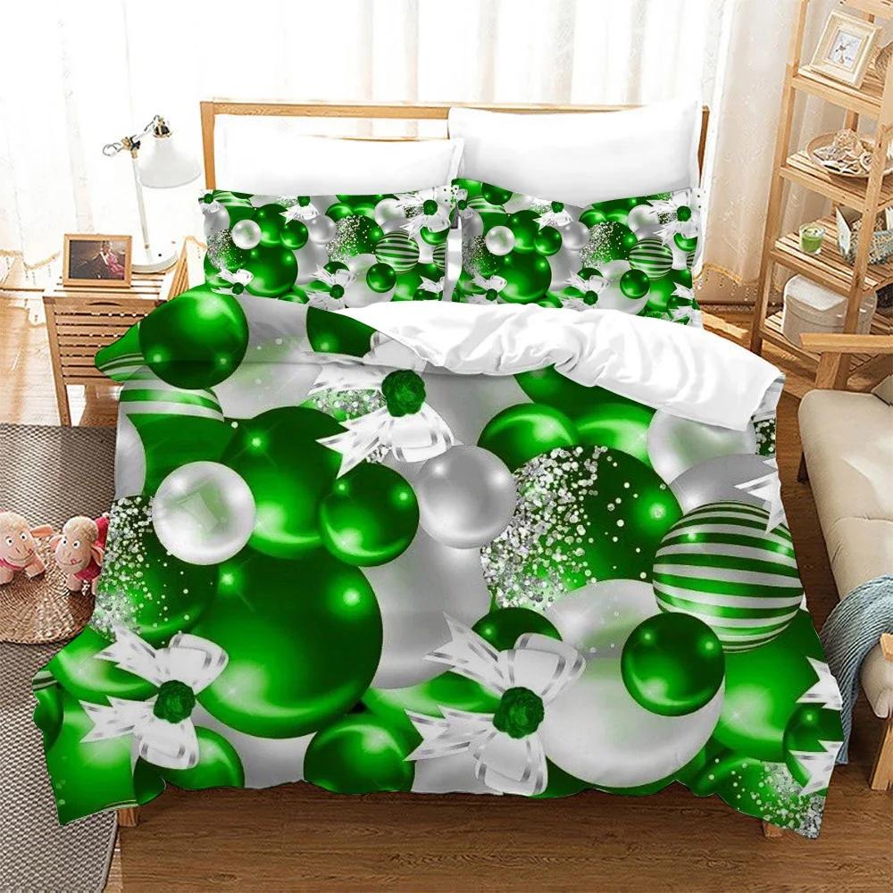 St. Patrick'S Day Duvet Cover Set Lucky Clovers Bedding Set Microfiber Green Four Leaves Clover Comforter Cover Twin Queen Size
