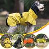 Pet Dog Waterproof Raincoat Outdoor Small Medium Size Dog Universal Teddy Bichon Puppy Clothes Pet Apparel Casual Raincoat