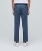 MUSINSA STANDARD Lightweight Tapered Hidden Banding Crop Slacks [Dusty Blue]