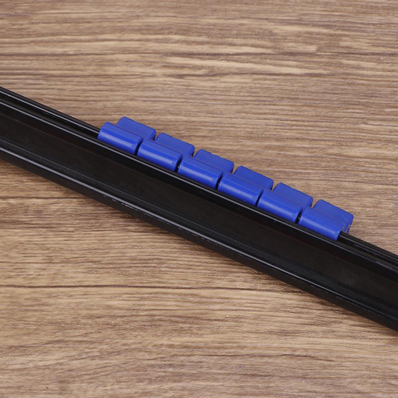 ABS-hylsor Organizer Hållare Brickor För Verktygslådor, 1/4 , 3/8, 1/2, Bärbar Monterbar Glidande Ställ Hylsa Rälsställ Verktyg