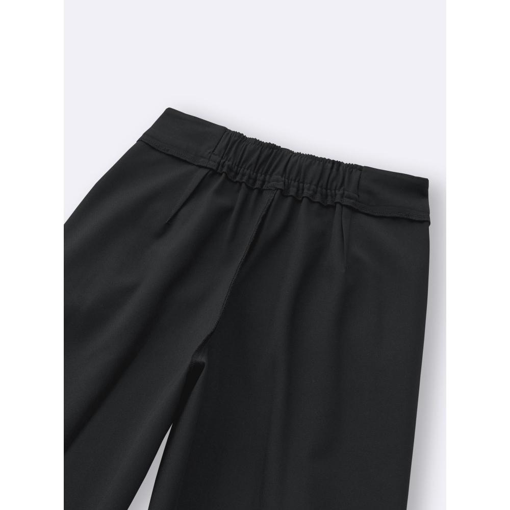 Gu By Uniqlo Tuck Wide Pants+ec  Length 80.0cm 