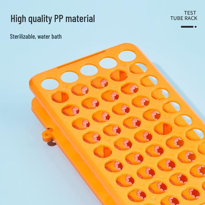 LABSHARK Multi-functional Test Tube Rack with Silicone Gasket