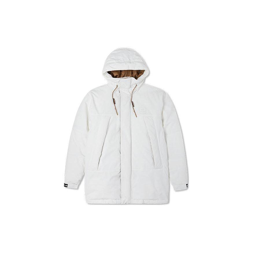 Converse Down Jackets Men's White Hooded Moderate Other 10023775-A01