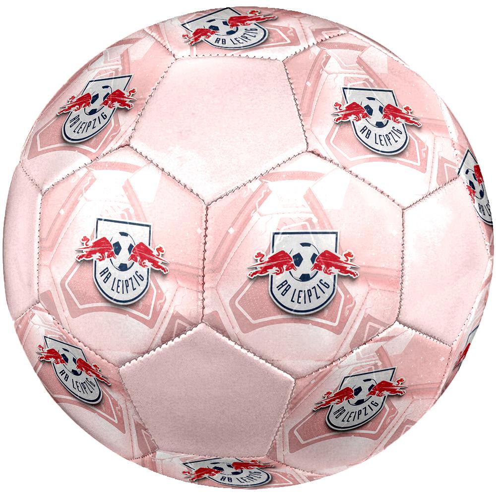 RB Leipzig Fußball, bunt, für alle Altersgruppen geeignet, maschinengenäht, PVC-Material, Wettkampfqualität, langlebig und hoher Rückprall