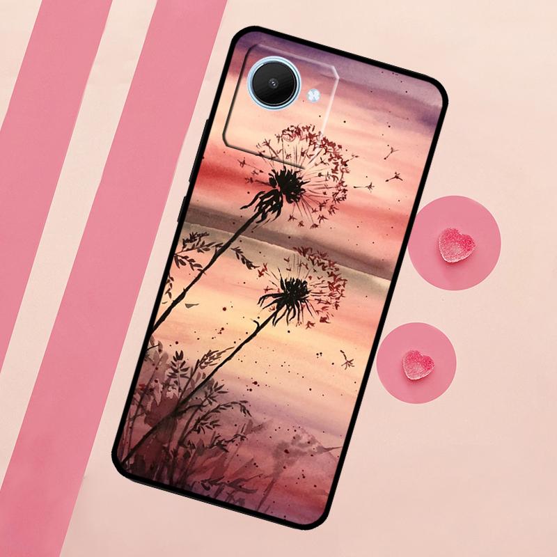 

Чехол «Одуванчик» для Realme 11 Pro Plus 10 9 GT Neo 5 3 3T C11 C15 C25s C21Y C30 C31 C33 C35 C53 C55 Realme GT Neo3