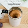 Smart Temperature Measuring Cup Rechargeable Magnetic Mixer For Hot Cold Drinks Portable Coffee Cup