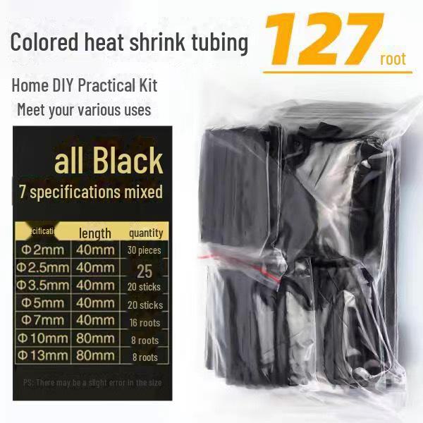 Heat Shrink Tubing Kit: Mobile Phone Cable Protector & Wire Insulation Sleeve