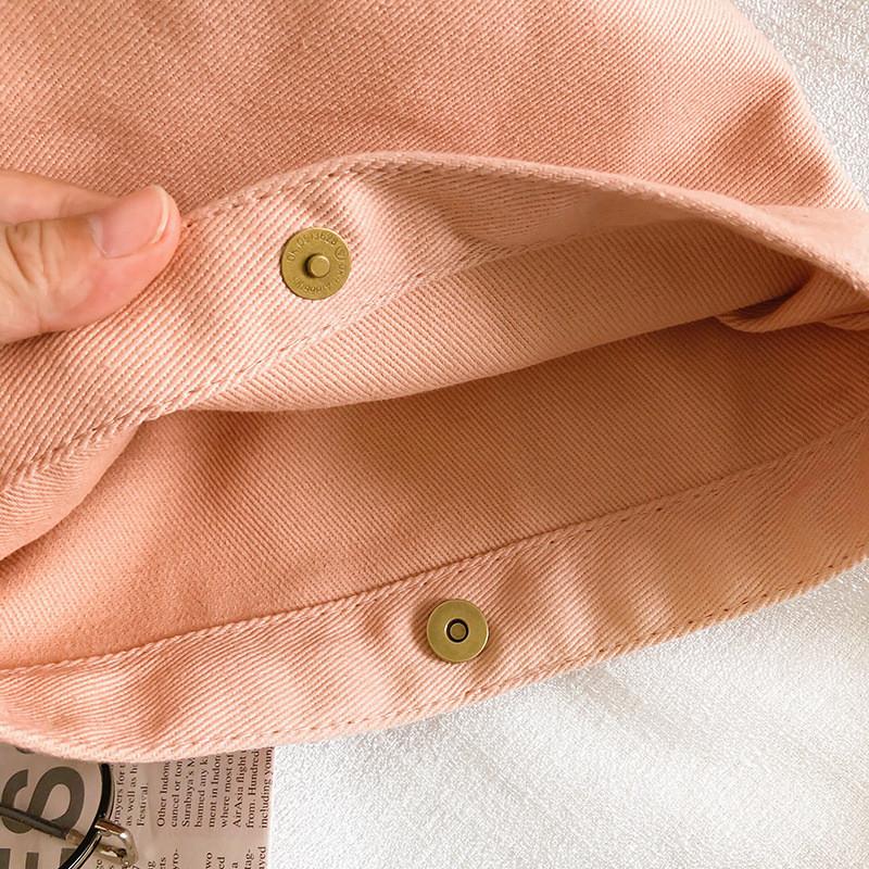 Stylish Korean Autumn Winter Kids Shoulder Bag Cute Mini Crossbody Canvas Purse