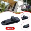 10 Heavy Duty Tarp Clamps, Tent Fixed Awning Thumb Screws for Tarps, Boat Covers And