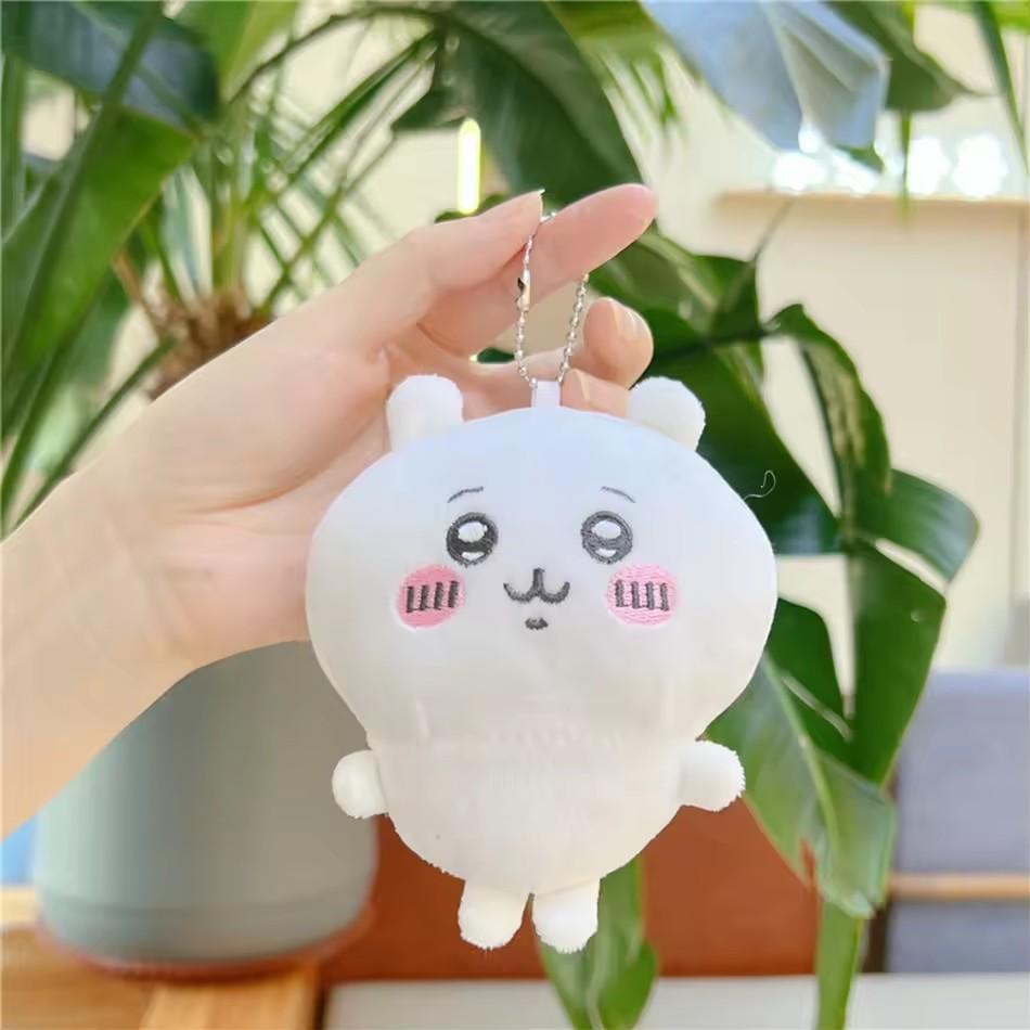 Chiikawa Hachiware Usagi Kawaii Hanger Verlegen Serie Pluche Sleutelhanger Hanger Zachte Cartoon Pluche Pop Tas Hanger Decoratie