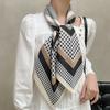 Spring square scarf silk scarf French retro women's simple and versatile foreign style fashion temperament twill silk scarf batch