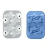 3D corgi dog ice tray Home made ice mold Silicone ice mold with cover Easy demoulding BPA free, suitable for whisky and cocktail