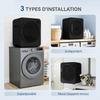 Vented Tumble Dryer, 5 Drying Modes, 400/800 W, Black
