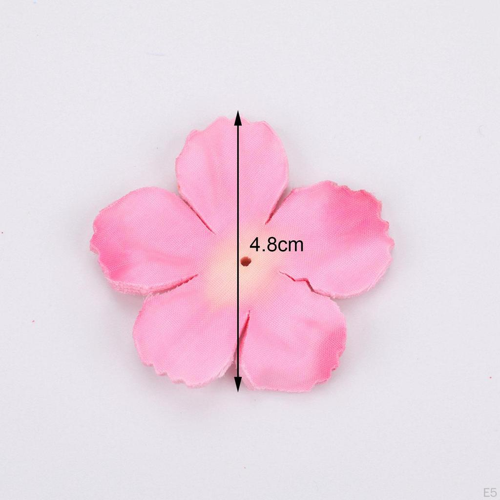 500 Pieces Flower Petals Artificial Fake Silk Floral Head for Garden