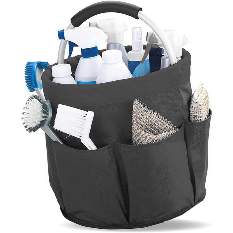 Portable Foldable Picnic and Beach Basket - Handheld Toiletry, Bath, Household & Shopping Bag