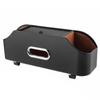 Multifunctional Car Back With Plastic Storage Box And Cup Holder For Travel Thing