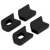 4pcs Crank Boots Durable Wearable Effective Protective Compact Stable Easy Replaceable Lightweight