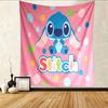 Stitch Art Pattern Tapestry Wall Hanging Boho Aesthetic Wall Blanket For Bedroom Living Room Dorm Home Wall Decor 1012122