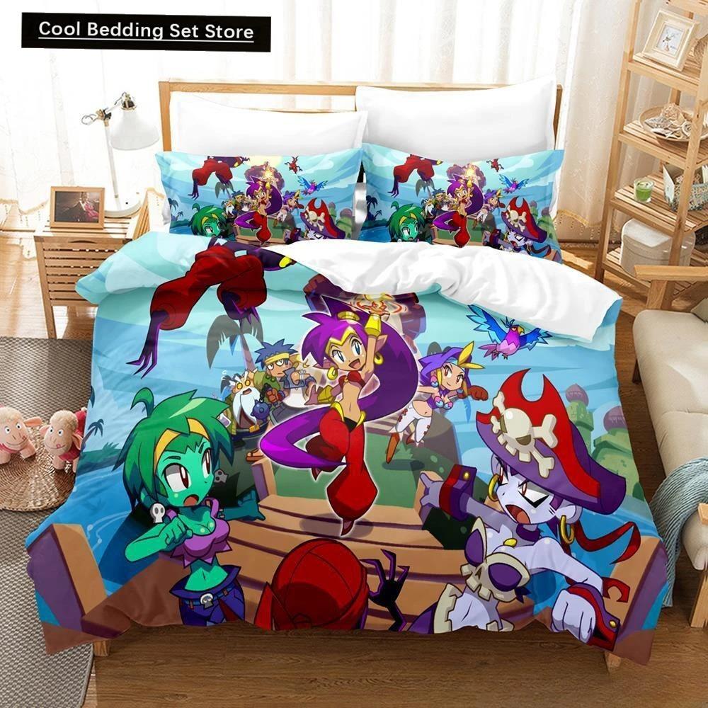 Kawaii Gromit Bedding Set Single Twin Full Queen King Size Bed Set Aldult Kid Bedroom Duvetcover Sets Print Anime Bed Sheet Set