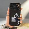 BASKETBALL N-Nikola J-Jokic NJ Phone Case For iPhone17,16,15,14,13,12,11,Pro,MAX Gray Matte Silicone Black Cover