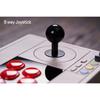 8Bitdo Bluetooth Arcade Stick for Switch & Windows (White/Red/Black)
