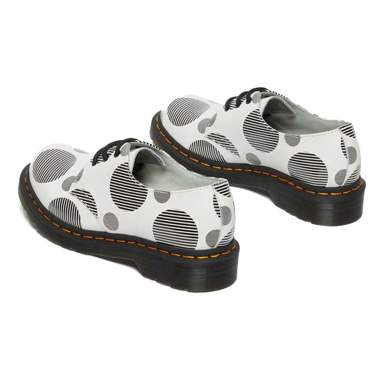 Dr. Martens Proste Wygodne Płaskie Buty Casualowe Buty Damskie Białe 26877101