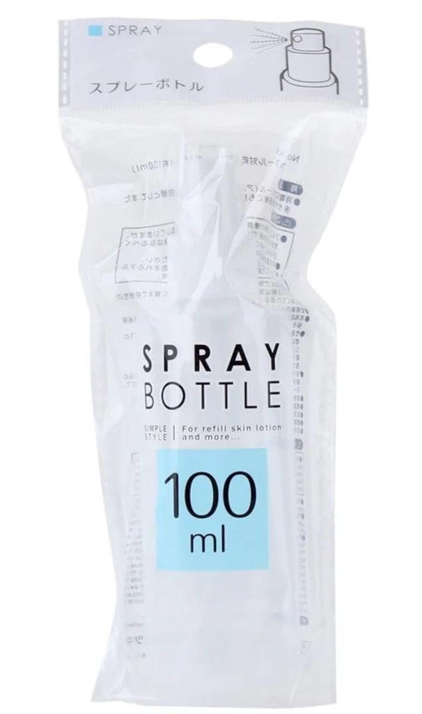 suitable for homemade spray refillable travel x 4cm diameter of [Also cosmetics!] Alcohol-resistant bottle, container, size, 100ml, 13.5cm [Set 2]