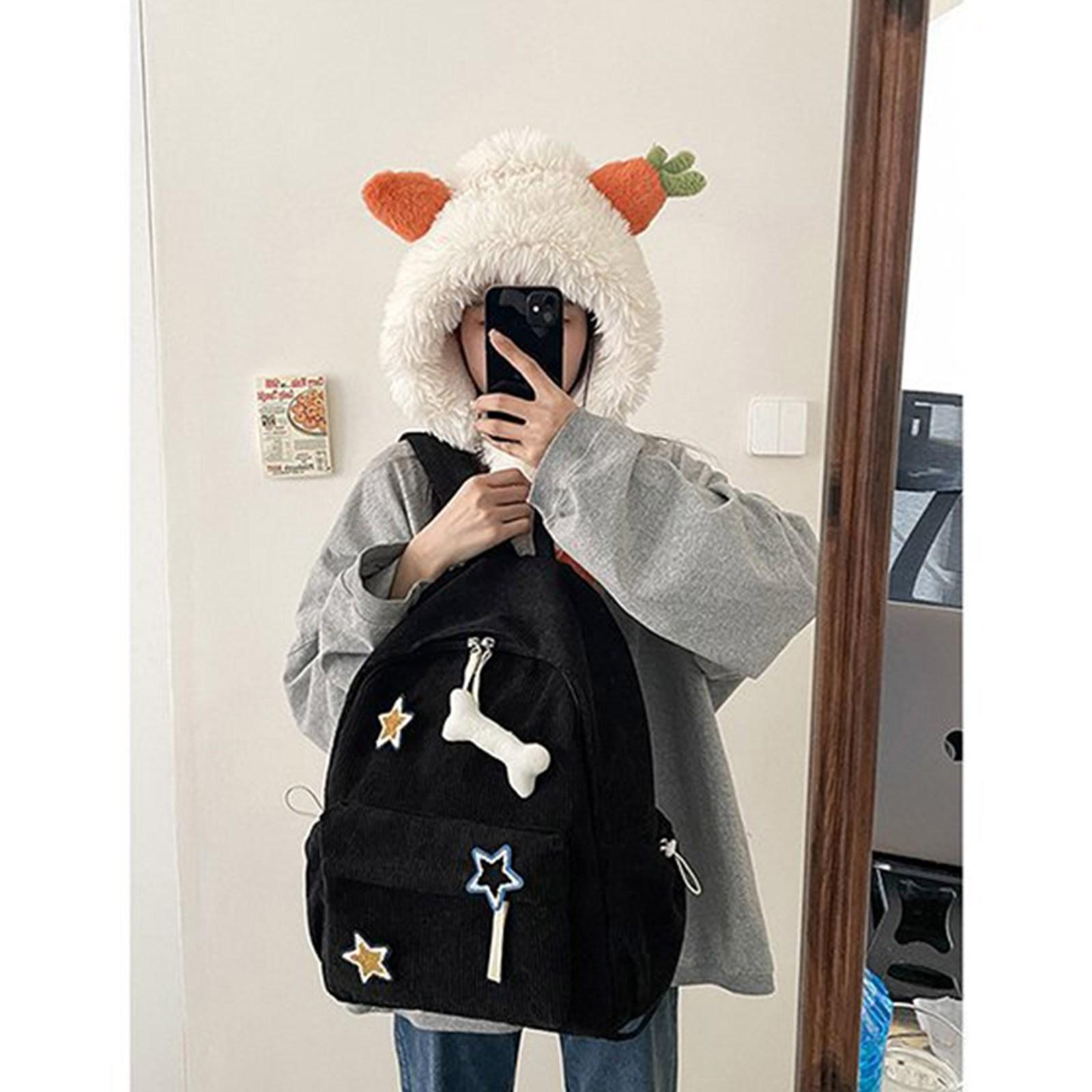 Trendy Aesthetic Backpack Lightweight Laptop Travel Daypack 