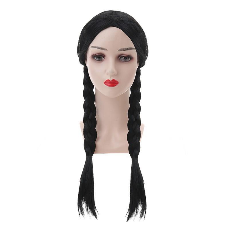 Cross-border Adams family Wednesday dress dress female lead with the same wolf girl party suit playing COS clothes