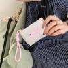 Cute Cat Women Three Fold Wallet Short Student Card Coin Purse Korean Cartoon Money Bag  Girls