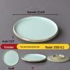 Melamine Nordic Style Cold Dish & Stir-fry Plate for Restaurants and Hotels