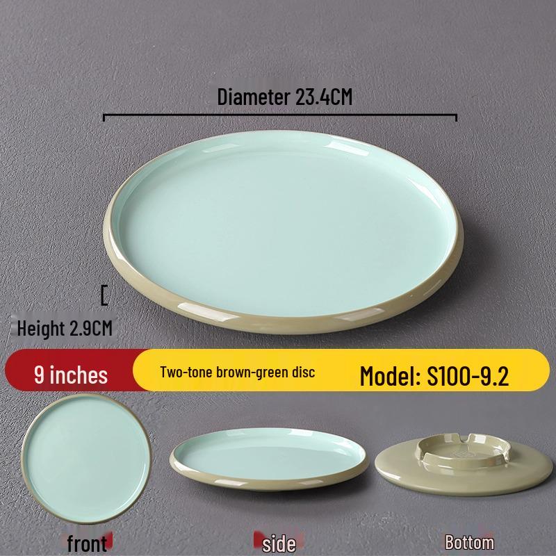 Melamine Nordic Style Cold Dish & Stir-fry Plate for Restaurants and Hotels